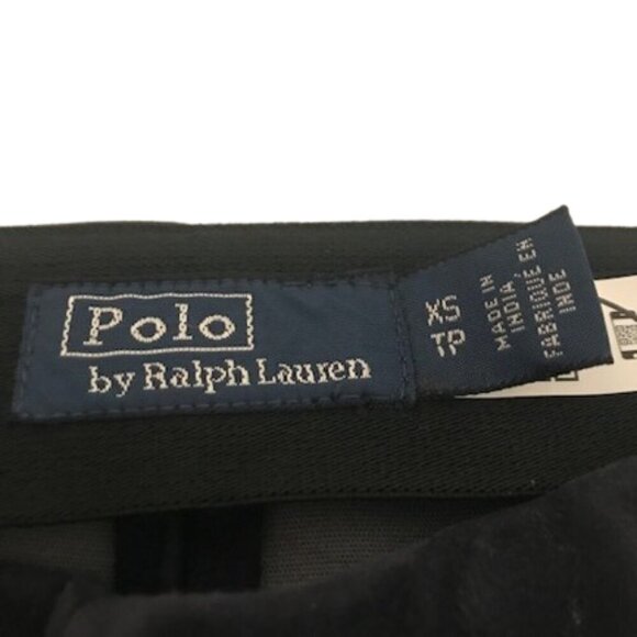 NWT POLO Ralph Lauren Women's Lambskin High Rise Suede Leggings Navy Size XS - Picture 8 of 11